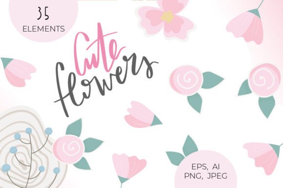 Download Cute Flowers - Premium Bundle